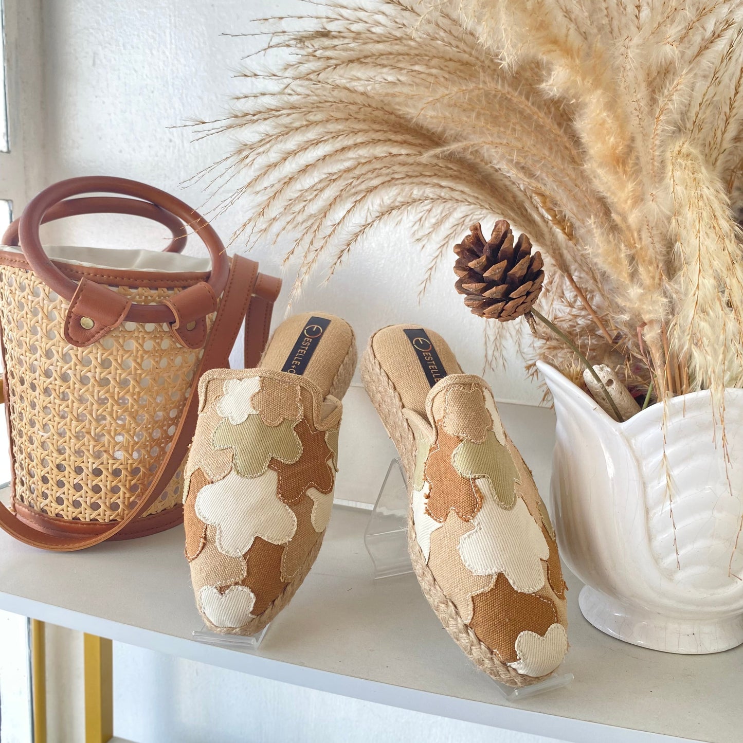 Beige Cloud Mule
