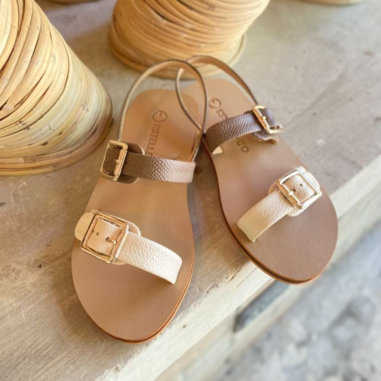 Petra Kids Tea Brown/Cream