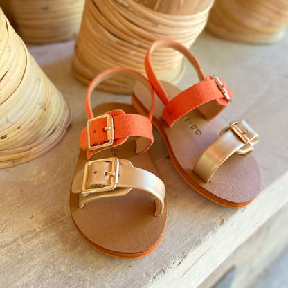 Petra Kids Gold/Salmon